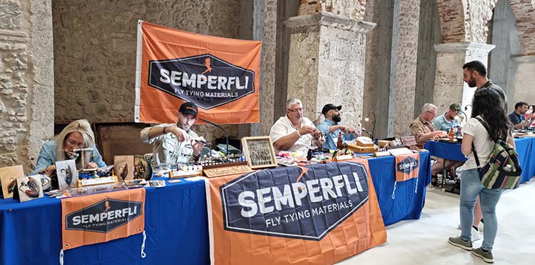 Semperfli Pro Team At Sim Festival Italy